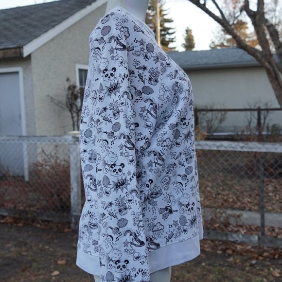 graphic patterned sweater - Picture 3 of 4